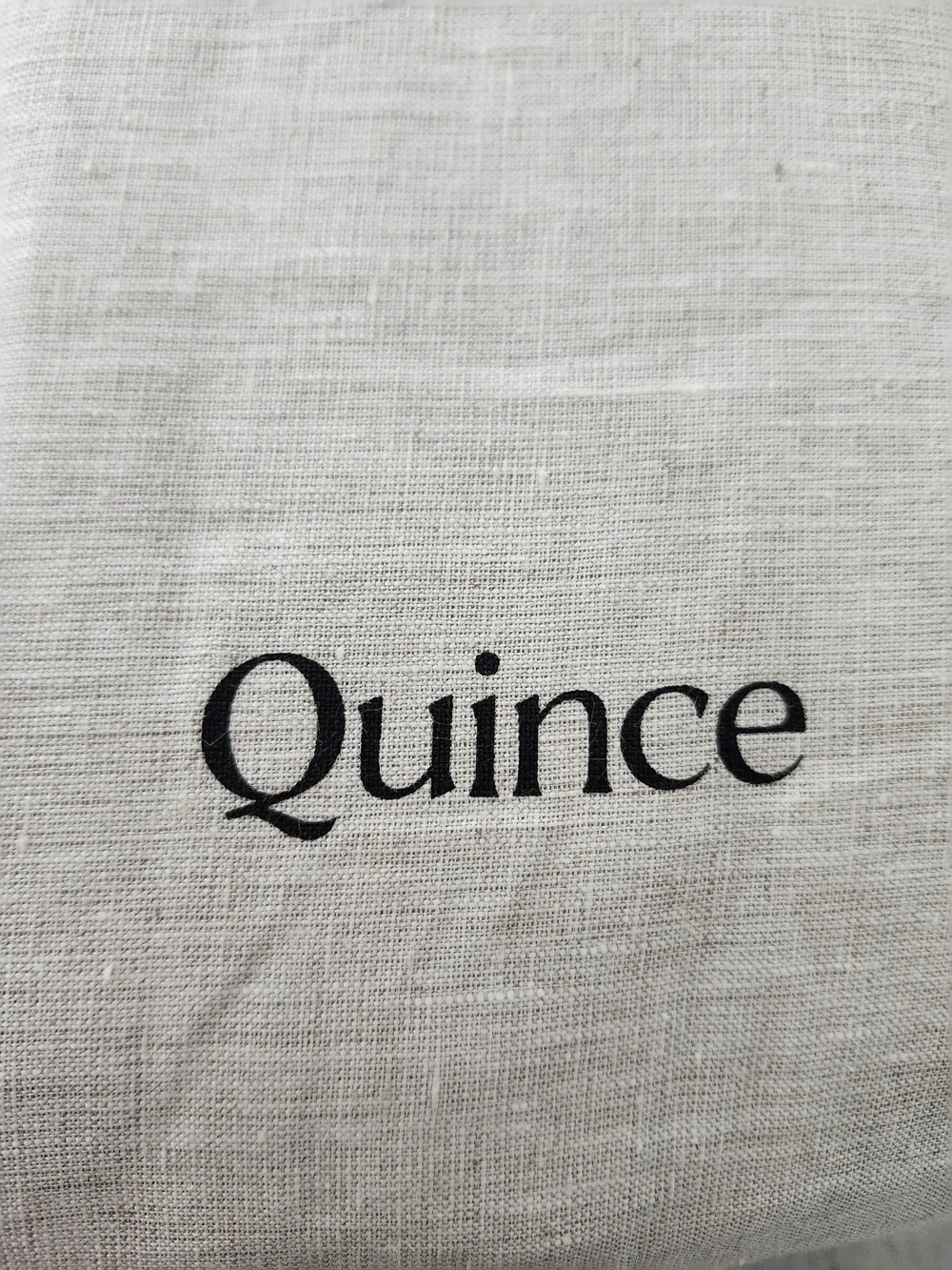 NWT Quince 100% European Linen Natural Chambray Duvet Cover Set | King/Cal King